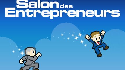  (Affiche du 23ème salon des entrepreneurs à Paris)