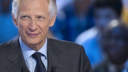 Dominique de Villepin, fondateur de République Solidaire, canditat à la présidentielle. (MIGUEL MEDINA / AFP)