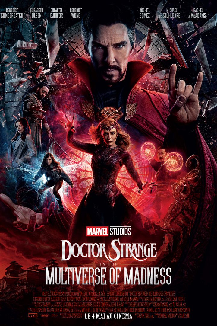 L'affiche de "Doctor Strange in the Multiverse of Madness", disponible depuis le 04 mai 2022 dans les salles obscures. (MARVEL STUDIOS)