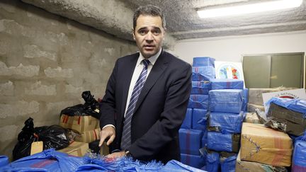 Francois Thierry, l'ancien patron de lutte antidrogue, en décembre 2012. (Photo archives). (PATRICK KOVARIK / AFP)