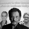 André Boudou, Laeticia et Johnny Hallyday, Elyette et Grégory Boudou. (FRANCEINFO)