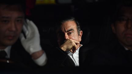 Carlos Ghosn, ancien PDG de Renault-Nissan, à Tokyo, le 6 mars 2019. (KENTRARO AOYAMA / YOMIURI / AFP)