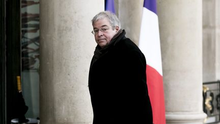 Vanik Berberian, le président de l’association des maires ruraux de France,&nbsp;le 10 décembre 2018 à l'Élysée. (VINCENT ISORE / MAXPPP)