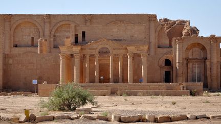 Temple hellénistique de Mrn dans la cité d'Hatra, en Irak (octobre 2010)
 (Hubert Debbasch / AFP)