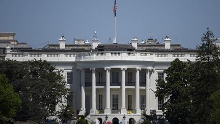 La Maison Blanche à Washington (Etats-Unis), le 15 avril 2022. (DREW ANGERER / GETTY IMAGES NORTH AMERICA / AFP)