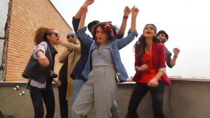 &nbsp; (La version iranienne de "Happy" de Pharell Williams © YouTube)