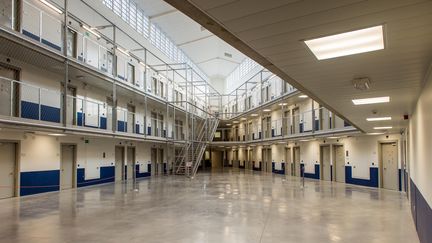 La prison de Beveren (Belgique), où Salah Abdeslam a été transféré lundi 18 avril 2016. (JONAS ROOSENS / BELGA MAG / AFP)