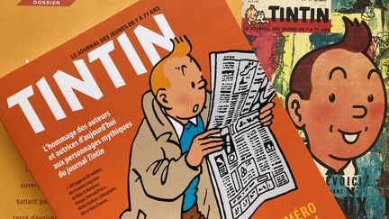 Le numéro anniversaire des 77 ans du Journal Tintin. (Editions Moulinsart / Le Lombard)