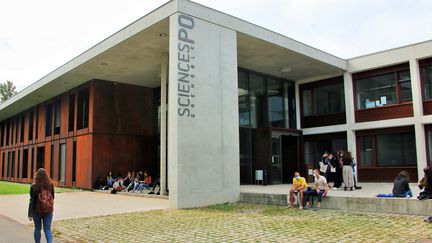 Le campus de Sciences Po Grenoble. Photo d'illustration. (JB VIGNY / MAXPPP)