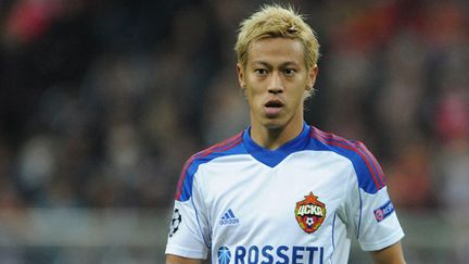 Le joueur japonais Keisuke Honda