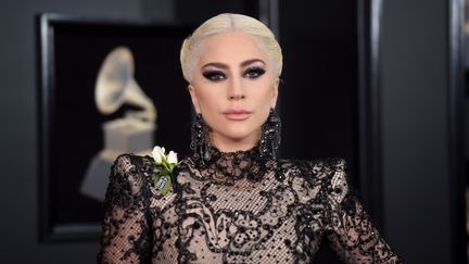 La chanteuse Lady Gaga à New York (Etats-Unis), le 28 janvier 2018. (JAMIE MCCARTHY / GETTY IMAGES NORTH AMERICA / AFP)