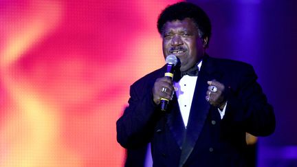 Le chanteur Percy Sledge se produit &agrave; Monaco, le 5 juillet 2008. (BRUNO BEBERT / SIPA)