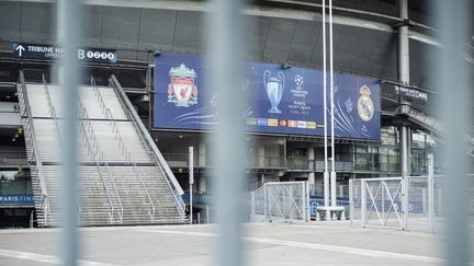 L'entrée du Stade de France, lors de la finale de la Ligue des Champions opposant Liverpool au Real de Madrid.&nbsp; (MARIE MAGNIN / HANS LUCAS)