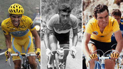 Qui sont ces trois vainqueurs du Tour de France ? (AFP)