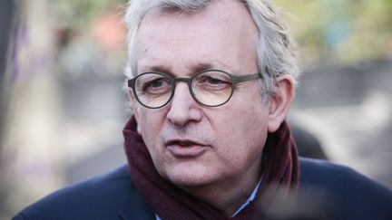 Pierre Laurent, le secrétaire national du Parti communiste français (PCF), à Paris en février 2017. (GEOFFROY VAN DER HASSELT / AFP)