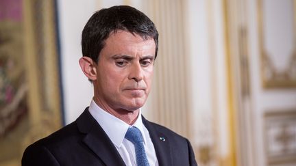 Manuel Valls auprès de Michel Rocard