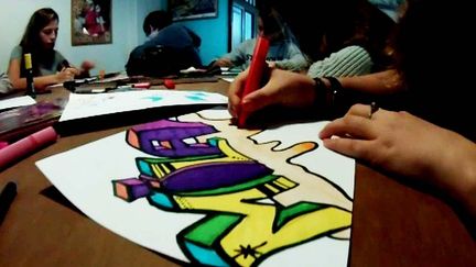 Le street art à l'école
 (France 3 / Culturebox)