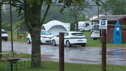 Alors que des orages se sont abattus sur les Vosges, mercredi 31 juillet, des routes ont été inondées et un camping a dû être évacué.