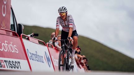 Marc Soler sur le Tour d'Espagne, le 30 août 2024. (SIPA)