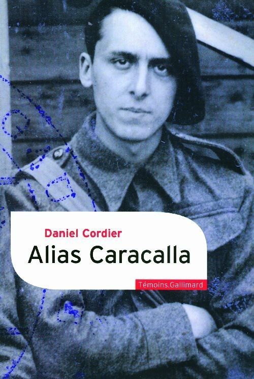 La couverture du livre de souvenirs de Daniel Cordier
 (Gallimard)