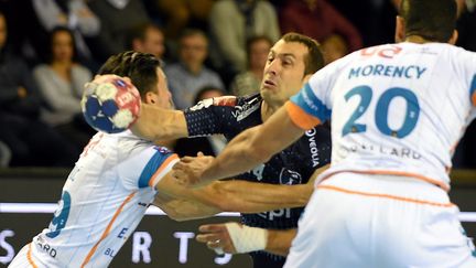 Michael Guigou et Montpellier ont été dominé par Toulouse (BRUNO CAMPELS / MAXPPP)