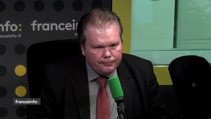 Jean-Baptiste Moreau,&nbsp;député de la Creuse, le 30 janvier 2018. (RADIO FRANCE / FRANCEINFO)