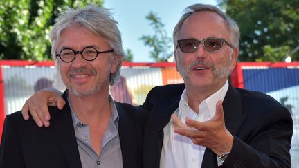 Mostra de Venise : Christian Vincent et Fabrice Luchini présentent "L'Hermine"
 (GIUSEPPE CACACE / AFP)