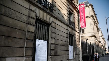 L'ancien siège du parti socialiste, rue Solferino à Paris. (THOMAS PADILLA / MAXPPP)