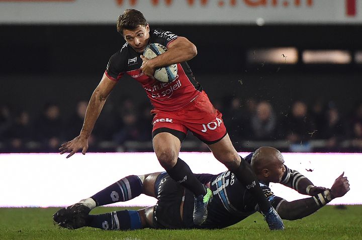 Vincent Clerc sous le maillot toulonnais (SYLVAIN THOMAS / AFP)