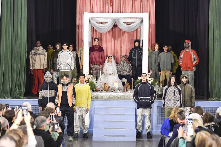 Défilé de la styliste Paria Farzaneh à la Fashion Week de Londres le 4&nbsp;janvier 2020. (JONAS GUSTAVSSON/SIPA USA/SIPA / SIPA USA)