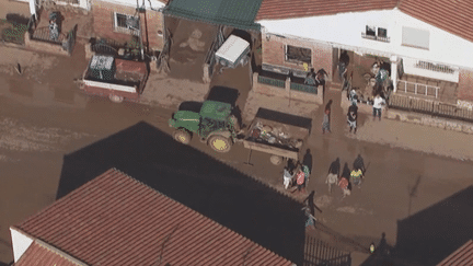 Inondations en Espagne : l'ampleur des dégâts vue du ciel