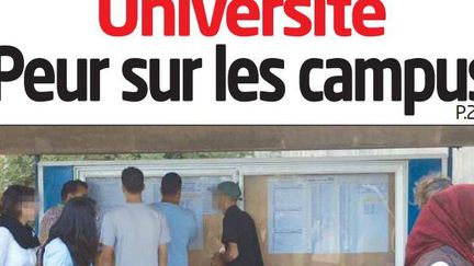 Couverture du journal algérien «Liberté» paru le 23 juin 2017 (capture d'écran). (Capture d&#039;écran du journal Liberté)