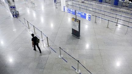 L'aéroport d'Athènes sera fermé durant 48 heures. (Angelos Tzortzinis / AFP)