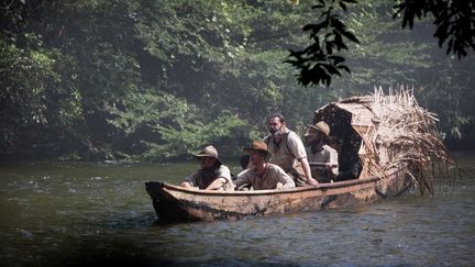 Angus Macfadyen, Charlie Hunnam, Edward Ashley et Robert Pattinson dans "The Lost City of Z" de James Gray
 (StudioCanal / Aidan Monaghan)