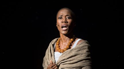 Rokia Traoré au Festival d'Aix-en-Provence (France), le 3 juillet 2018. (BERTRAND LANGLOIS / AFP)