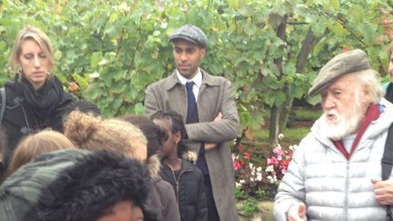 &nbsp; (© Radio France / Nathalie Bourrus  Hubert Reeves à la fête des vendanges à Montmartre, Paris)