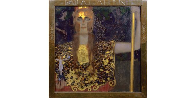 Gustav Klimt, Pallas Athene, 1898
 (Wien Museum)