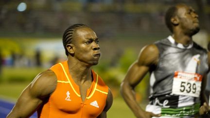 Blake devant Bolt