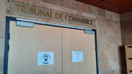 Le tribunal de commerce d'Angers (Maine-et-Loire). (GÉRALDINE HALLOT / RADIO FRANCE)