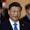 Le président chinois Xi Jinping le 19 novembre 2022 à Bangkok (Thaïlande), lors d'un sommet de  la Coopération économique pour l'Asie-Pacifique (APEC). (JACK TAYLOR / AFP)