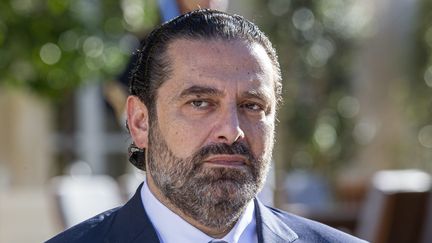 Saad Hariri, Premier ministre libanais, à l'Elysée à Paris, le 20 septembre 2019. (MAXPPP)