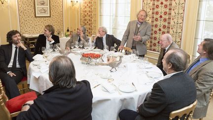 Le jury du prix Interallié réuni au restaurant Lasserre en novembre 2013
 (Alix William / SIPA)