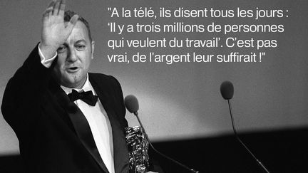 Le 03 mars 1984 au théâtre de l'Empire à Paris. (PIERRE VERDY / AFP)