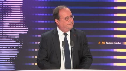 L'ancien président de la République, François Hollande, sur franceinfo, le 3 juillet 2024. (FRANCEINFO / RADIO FRANCE)