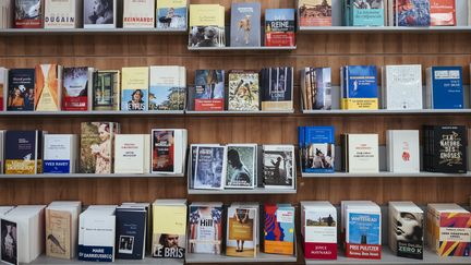 Une librairie à Paris, le 20 septembre 2017.&nbsp; (DENIS MEYER / HANS LUCAS / AFP)