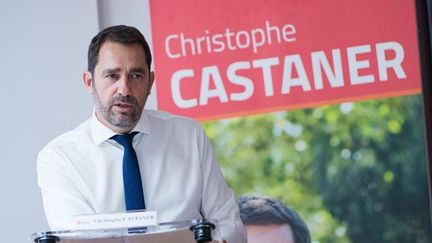 &nbsp; ("La République forte", c’est le nouveau slogan du candidat socialiste en PACA, Christophe Castaner © MaxPPP)