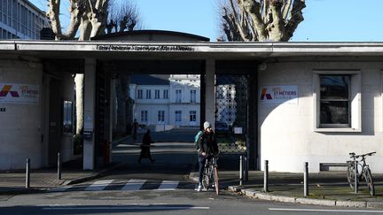 Entrée de l'Ecole nationale supérieure des Arts et métiers (Ensam), à Angers, le 18 décembre 2017. (MAXPPP)