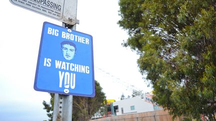 Installation de l'artiste Matthew LaPenta, &agrave; Melo Park en Californie, publi&eacute;e sur Instagram le 17 octobre 2014.&nbsp; (MATTHEWLAPENTA / INSTAGRAM)