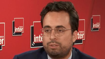 Mounir Mahjoubi, secrétaire d'État chargé du Numérique, invité de France Inter mardi 9 octobre 2018. (FRANCEINFO)