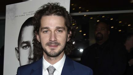 Shia LaBeouf à Los Angeles à la première de "Man Down".
 (Chris Pizzello/AP/SIPA)